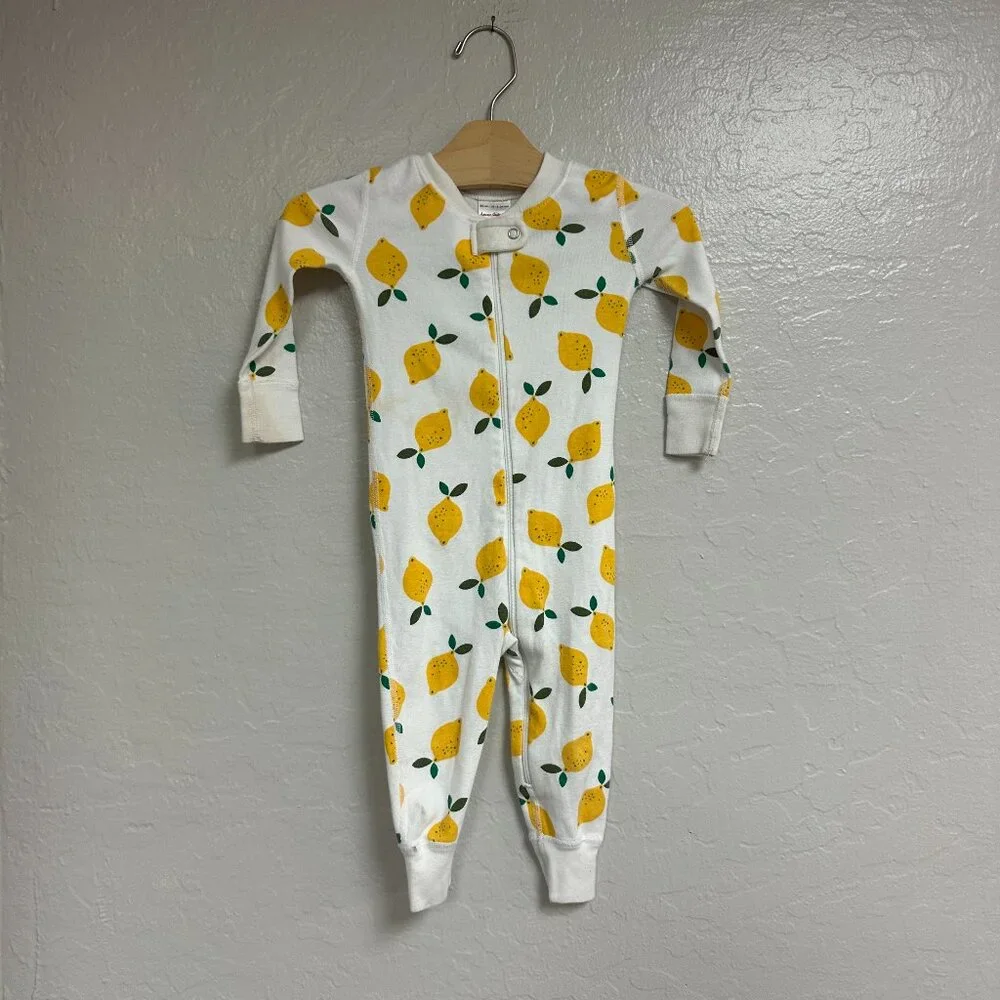 $17 ADD‎ ON Hanna Andersson lemon cotton pajama zippy Janie and Jack Baby Gap